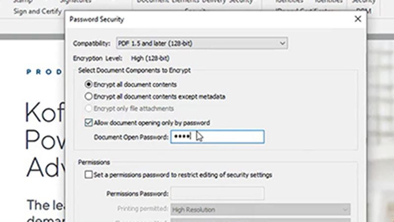 Keep Your PDF Secure